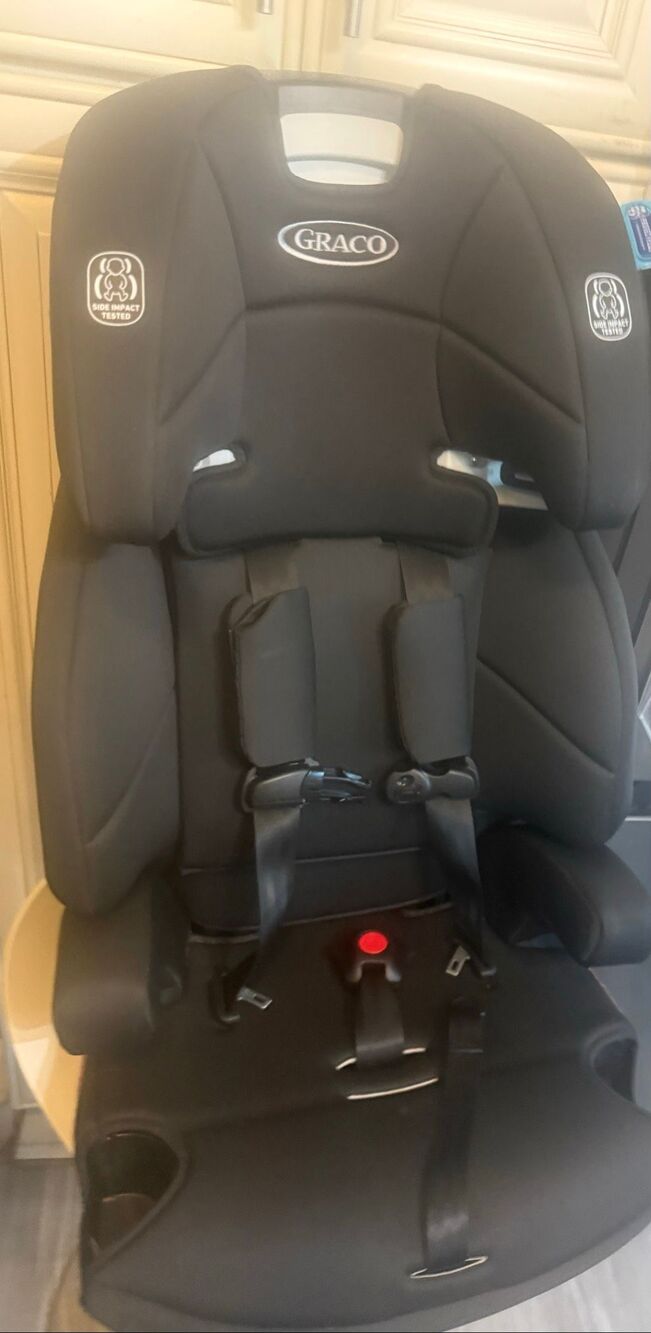 Graco Tranzitions 3-in-1 Harness Booster Forward Facing Highback Car Seat Black
